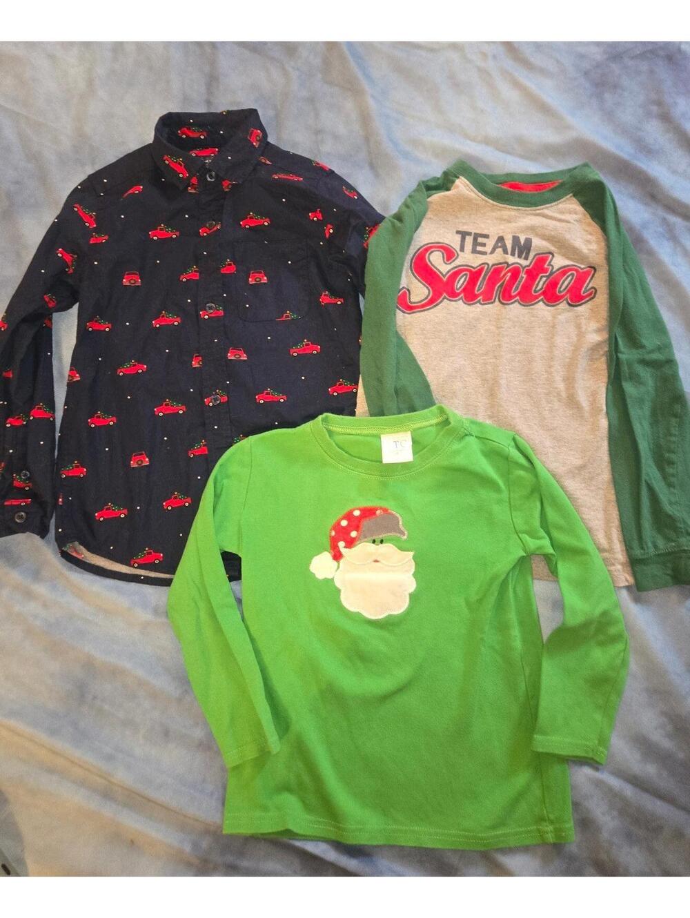Boys christmas shirts